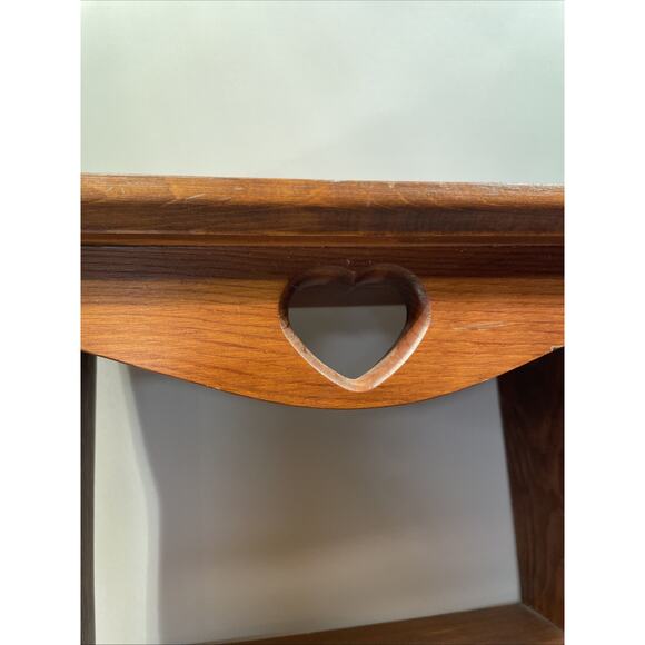 Vintage Rustic Farmhouse Primitive Pine Wood CD Book Shelf Display Curio Etagere - Picture 16 of 16